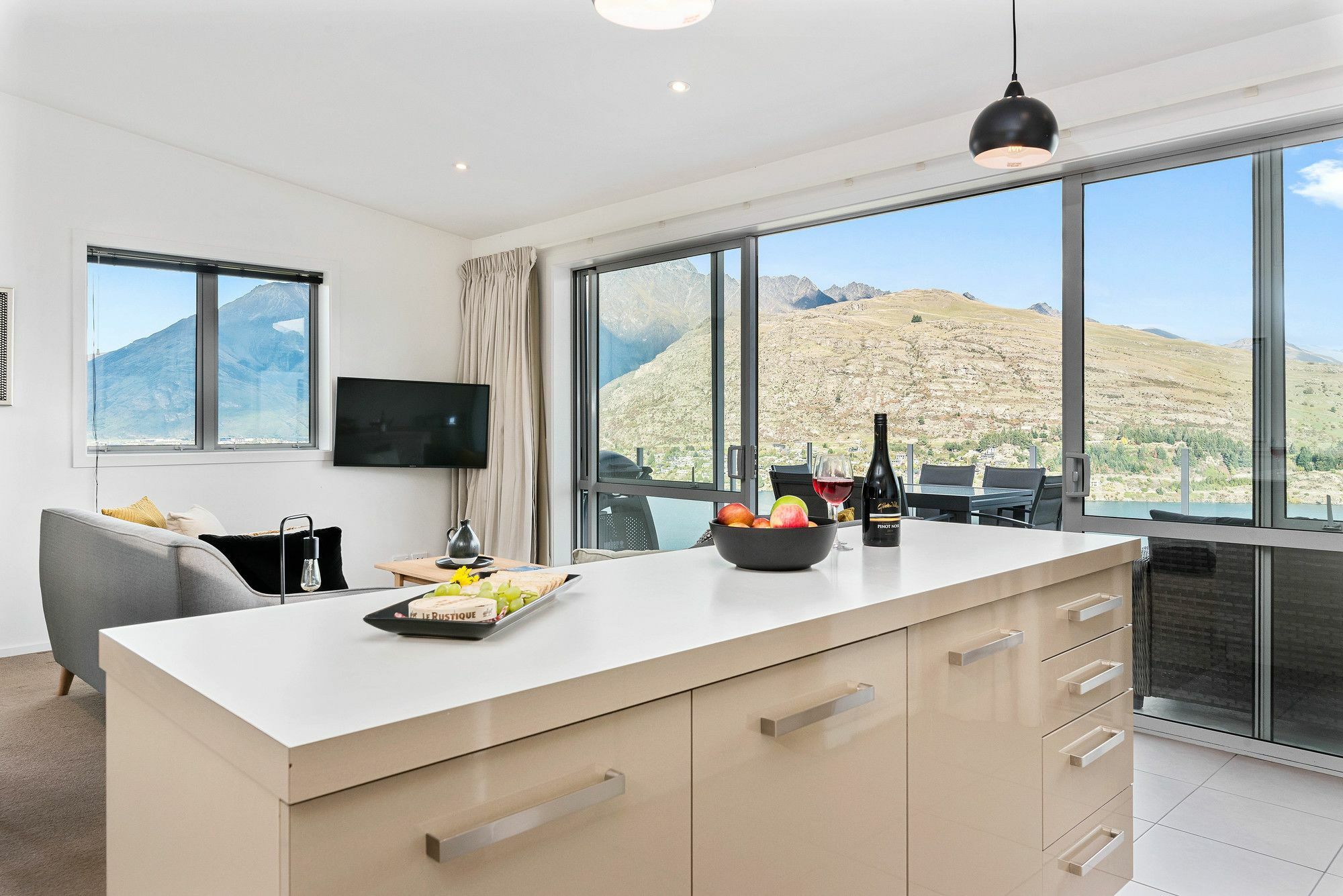 Contemporary Hilltop Abode Queenstown Zewnętrze zdjęcie