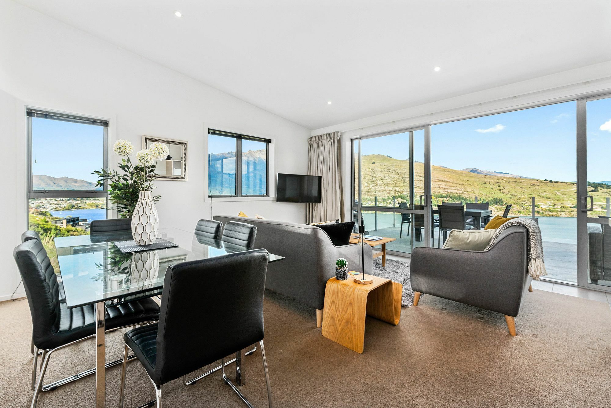 Contemporary Hilltop Abode Queenstown Zewnętrze zdjęcie